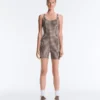 Comfortlux Gingham-Shorts-Jumpsuit Comfortlux Gingham-Shorts-Jumpsuit