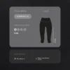Comfortlux High-Rise 40 cm knielange Leggings Comfortlux High-Rise 40 cm knielange Leggings