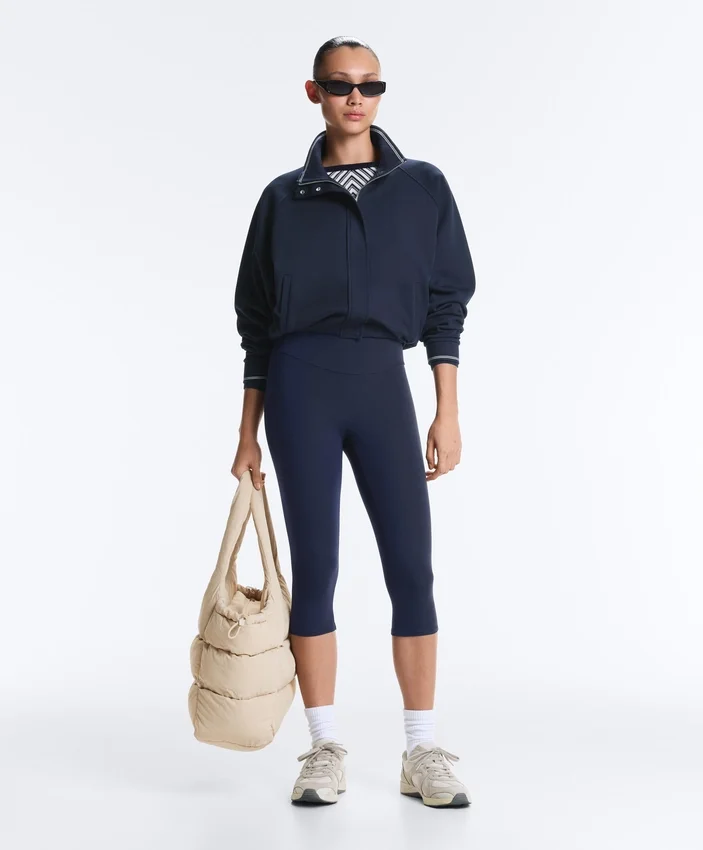 Comfortlux High-Rise 40 cm knielange Leggings Comfortlux High-Rise 40 cm knielange Leggings