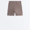Comfortlux High-Rise Gingham Hot Hose mit 10 cm Länge Comfortlux High-Rise Gingham Hot Hose mit 10 cm Länge