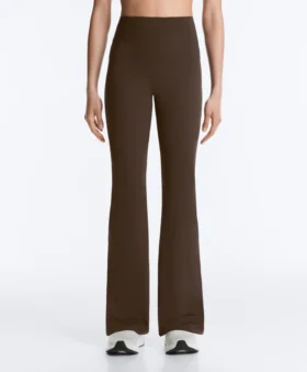 Comfortlux-Hose mit hoher Taille und ausgestelltem Bein