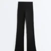 Comfortlux-Hose mit hoher Taille und ausgestelltem Bein Comfortlux-Hose mit hoher Taille und ausgestelltem Bein