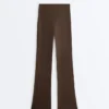 Comfortlux-Hose mit hoher Taille und ausgestelltem Bein Comfortlux-Hose mit hoher Taille und ausgestelltem Bein