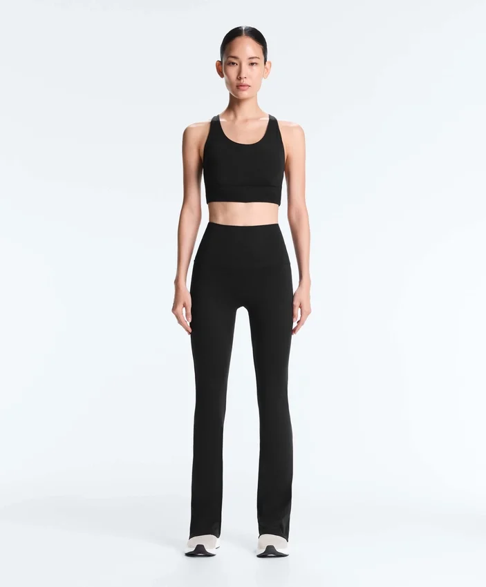 Comfortlux-Hose mit hoher Taille und ausgestelltem Bein Comfortlux-Hose mit hoher Taille und ausgestelltem Bein