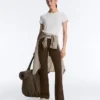Comfortlux-Hose mit hoher Taille und ausgestelltem Bein Comfortlux-Hose mit hoher Taille und ausgestelltem Bein