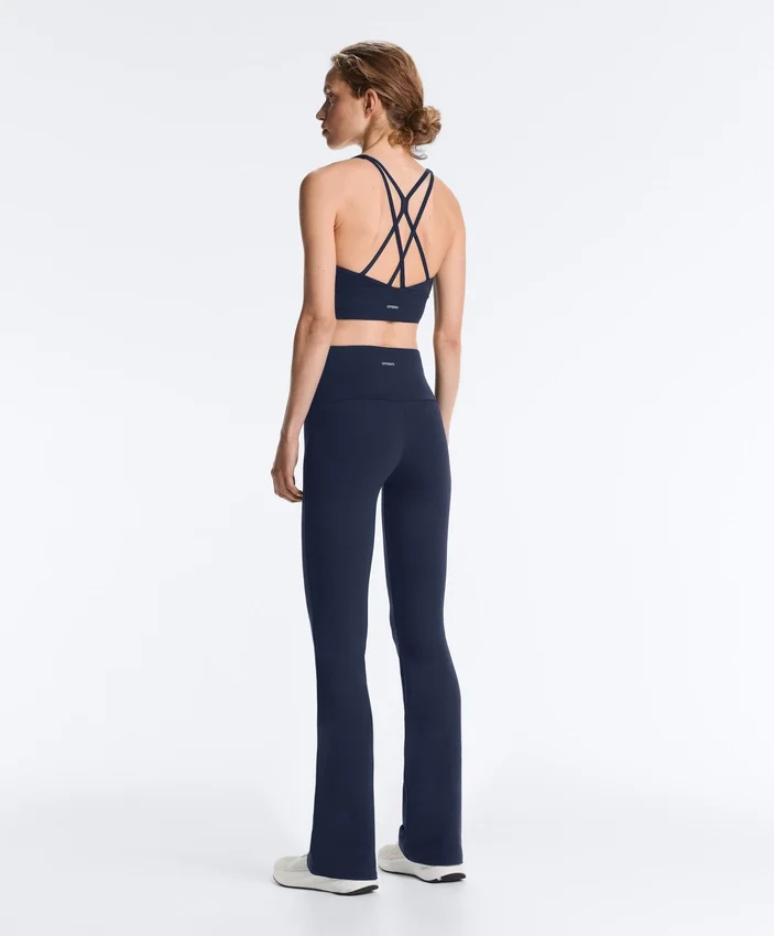 Comfortlux-Hose mit hoher Taille und ausgestelltem Bein Comfortlux-Hose mit hoher Taille und ausgestelltem Bein