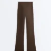 Comfortlux-Hose mit hoher Taille und ausgestelltem Bein Comfortlux-Hose mit hoher Taille und ausgestelltem Bein