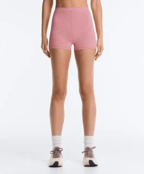Comfortlux Hotpants mit 5 cm hohem Bund und Streifenmuster