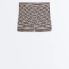 Comfortlux Hotpants mit 5 cm hohem Bund und Streifenmuster Comfortlux Hotpants mit 5 cm hohem Bund und Streifenmuster