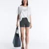 Comfortlux Hotpants mit hoher Taille (10 cm)