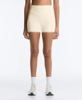 Comfortlux Hotpants mit hoher Taille (10 cm) und Ajour-Detail