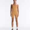 Comfortlux-Jumpsuit mit geflochtenen Trägern an den Shorts Comfortlux-Jumpsuit mit geflochtenen Trägern an den Shorts