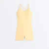 Comfortlux Kurzer Jumpsuit mit Knotendetail