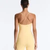 Comfortlux Kurzer Jumpsuit mit Knotendetail