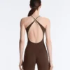 Comfortlux Kurzer Jumpsuit mit Kontrast Comfortlux Kurzer Jumpsuit mit Kontrast