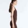 Comfortlux Kurzer Jumpsuit mit Kontrast Comfortlux Kurzer Jumpsuit mit Kontrast