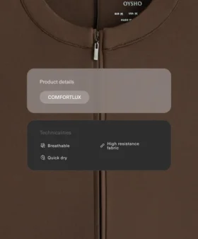 Comfortlux Kurzer Jumpsuit mit Reißverschluss