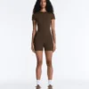 Comfortlux Kurzer Jumpsuit mit Reißverschluss Comfortlux Kurzer Jumpsuit mit Reißverschluss
