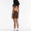 Comfortlux Kurzer Jumpsuit mit Reißverschluss Comfortlux Kurzer Jumpsuit mit Reißverschluss