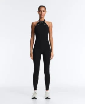 Comfortlux langer Jumpsuit mit Bindeband
