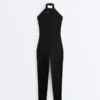 Comfortlux langer Jumpsuit mit Bindeband Comfortlux langer Jumpsuit mit Bindeband