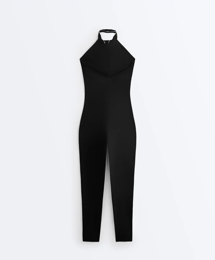 Comfortlux langer Jumpsuit mit Bindeband Comfortlux langer Jumpsuit mit Bindeband