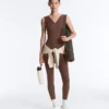 Comfortlux langer Jumpsuit mit Falten