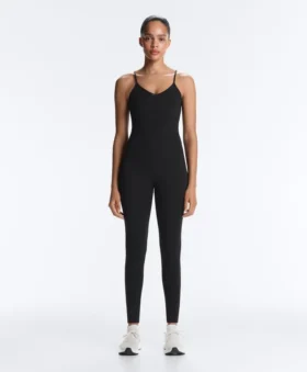 Comfortlux langer Jumpsuit mit Hohlsaum