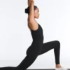 Comfortlux langer Jumpsuit mit Hohlsaum