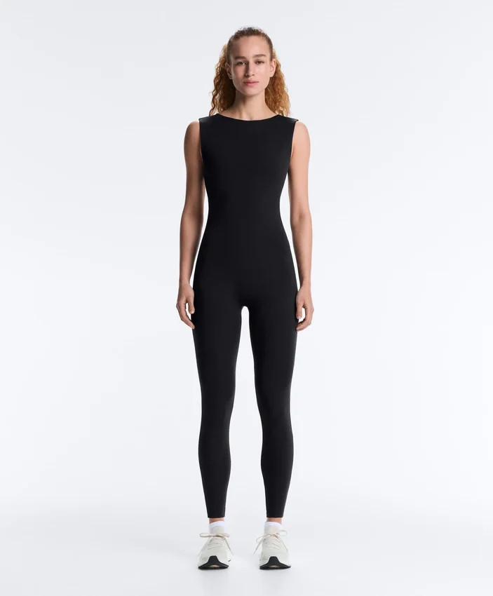 Comfortlux langer Jumpsuit mit U-Boot-Ausschnitt Comfortlux langer Jumpsuit mit U-Boot-Ausschnitt