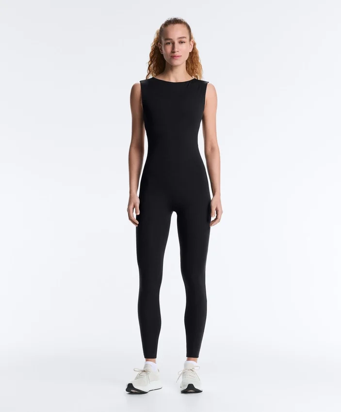 Comfortlux langer Jumpsuit mit U-Boot-Ausschnitt Comfortlux langer Jumpsuit mit U-Boot-Ausschnitt