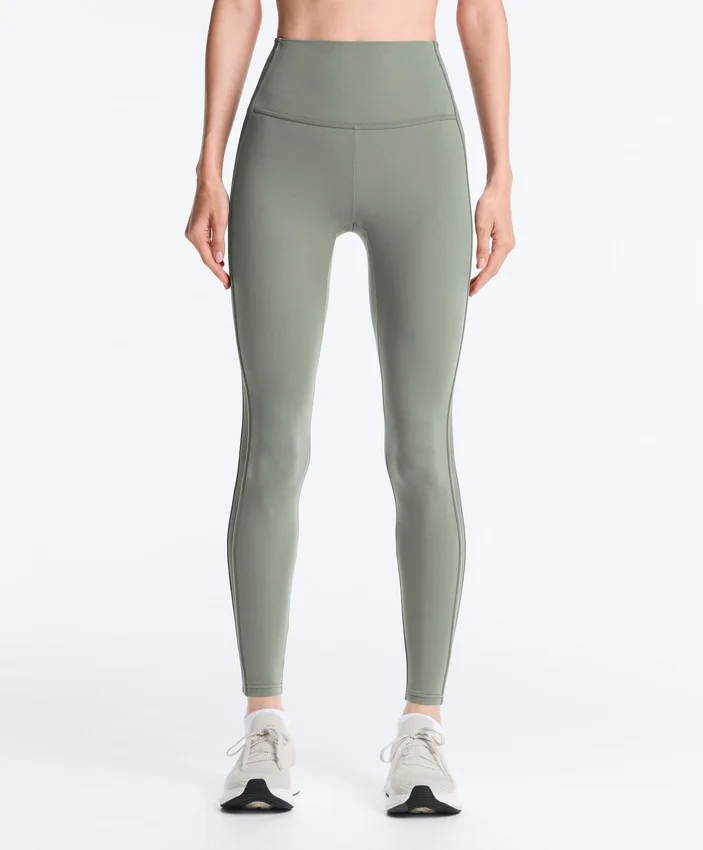 Comfortlux Leggings mit hohem Bund und geripptem Saum, knöchellang Comfortlux Leggings mit hohem Bund und geripptem Saum, knöchellang