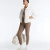 Comfortlux Leggings mit hohem Bund und Hohlsaum, knöchellang Comfortlux Leggings mit hohem Bund und Hohlsaum, knöchellang
