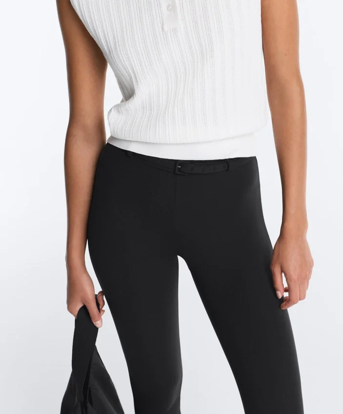 Comfortlux Leggings mit hoher Taille (65 cm) und Knöchellänge, mit Gürtel Comfortlux Leggings mit hoher Taille (65 cm) und Knöchellänge, mit Gürtel