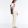 Comfortlux Leggings mit hoher Taille, gerippt, 65 cm, knöchellang Comfortlux Leggings mit hoher Taille, gerippt, 65 cm, knöchellang