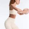 Comfortlux Leggings mit hoher Taille, gerippt, 65 cm, knöchellang Comfortlux Leggings mit hoher Taille, gerippt, 65 cm, knöchellang