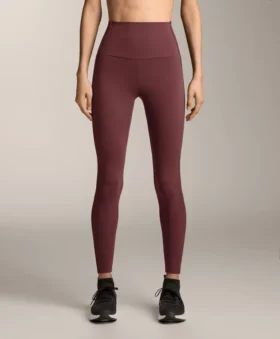 Comfortlux Leggings mit hoher Taille und geripptem Bündchen in Knöchellänge