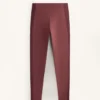 Comfortlux Leggings mit hoher Taille und geripptem Bündchen in Knöchellänge Comfortlux Leggings mit hoher Taille und geripptem Bündchen in Knöchellänge