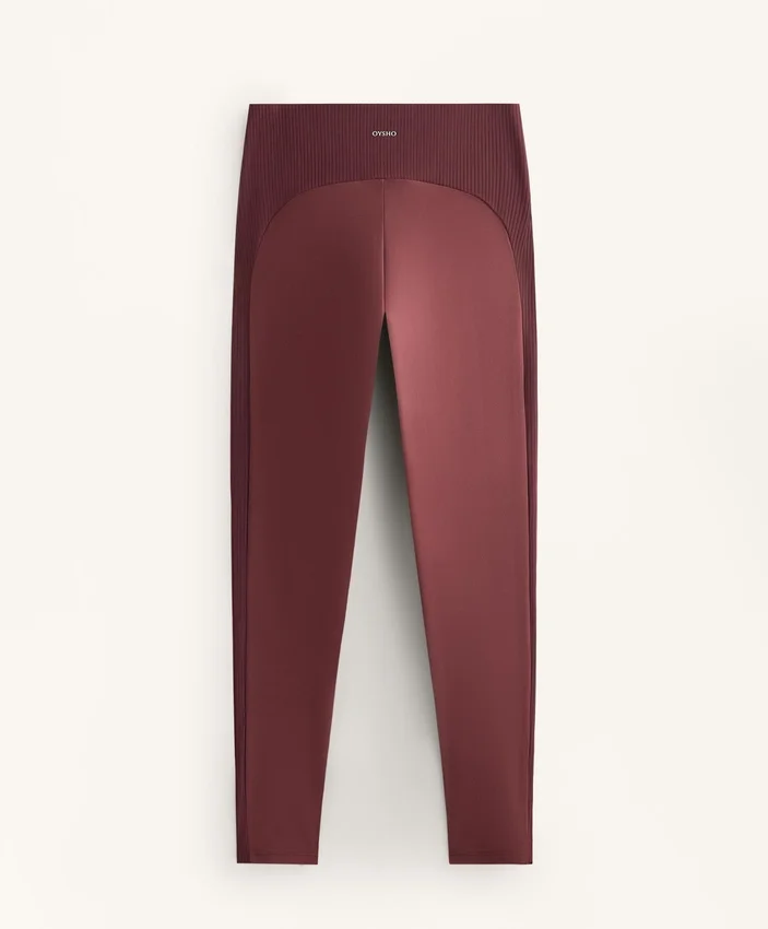 Comfortlux Leggings mit hoher Taille und geripptem Bündchen in Knöchellänge Comfortlux Leggings mit hoher Taille und geripptem Bündchen in Knöchellänge