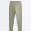 Comfortlux Leggings mit hoher Taille und geripptem Bund, knöchellang Comfortlux Leggings mit hoher Taille und geripptem Bund, knöchellang