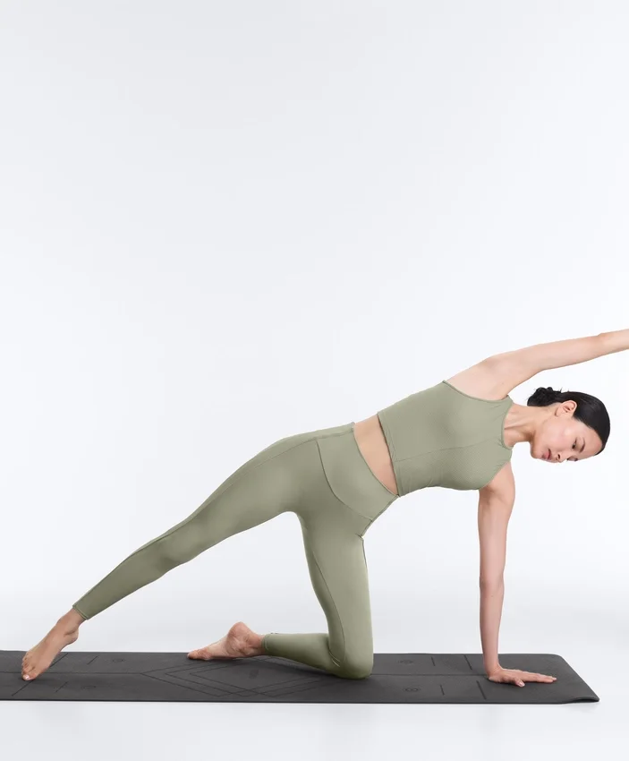 Comfortlux Leggings mit hoher Taille und geripptem Bund, knöchellang Comfortlux Leggings mit hoher Taille und geripptem Bund, knöchellang