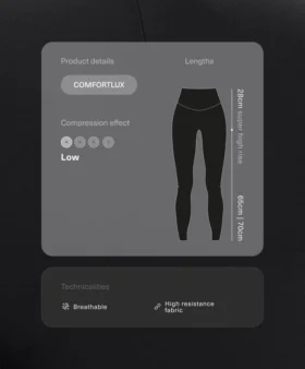 Comfortlux Super High-Rise knöchellange Leggings Comfortlux Super High-Rise knöchellange Leggings