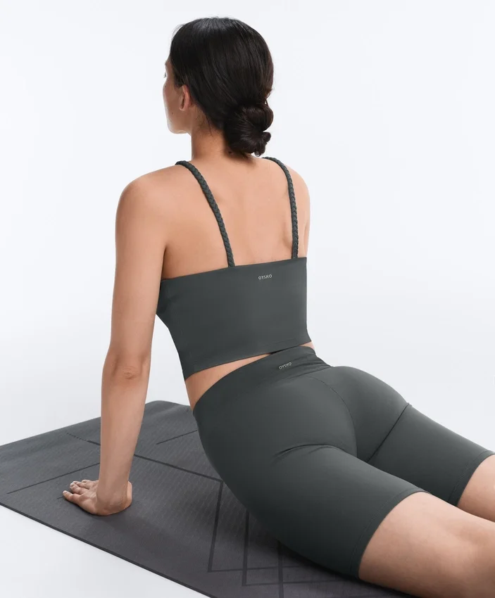 Comfortlux Top mit geflochtenem Neckholder Comfortlux Top mit geflochtenem Neckholder