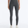 Comfortlux V-Waist Kontrast-Leggings in Knöchellänge Comfortlux V-Waist Kontrast-Leggings in Knöchellänge