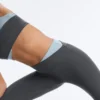 Comfortlux V-Waist Kontrast-Leggings in Knöchellänge Comfortlux V-Waist Kontrast-Leggings in Knöchellänge