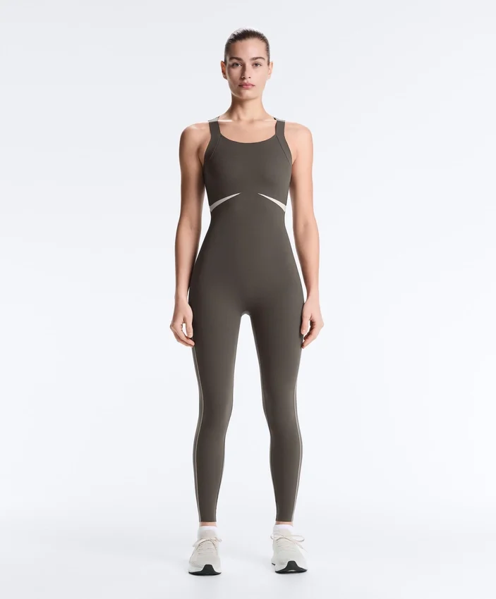 Compressive Jumpsuit mit Reflektoren Compressive Jumpsuit mit Reflektoren