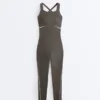 Compressive Jumpsuit mit Reflektoren Compressive Jumpsuit mit Reflektoren