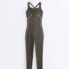 Compressive Jumpsuit mit Reflektoren Compressive Jumpsuit mit Reflektoren