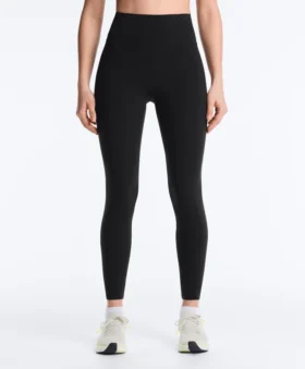 Compressive Leggings in Knöchellänge mit hoher Taille und Tasche