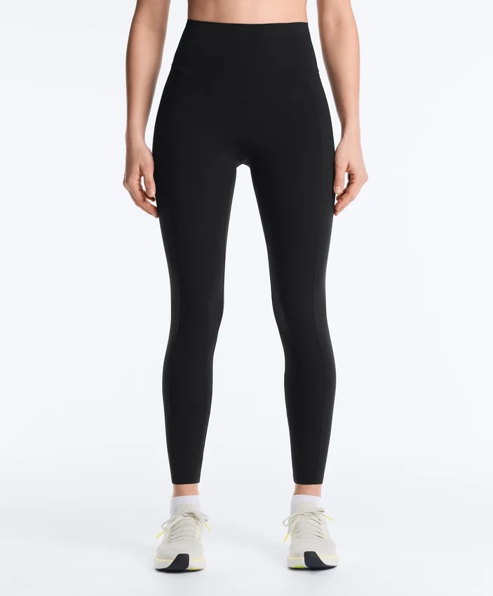 Compressive Leggings in Knöchellänge mit hoher Taille und Tasche Compressive Leggings in Knöchellänge mit hoher Taille und Tasche